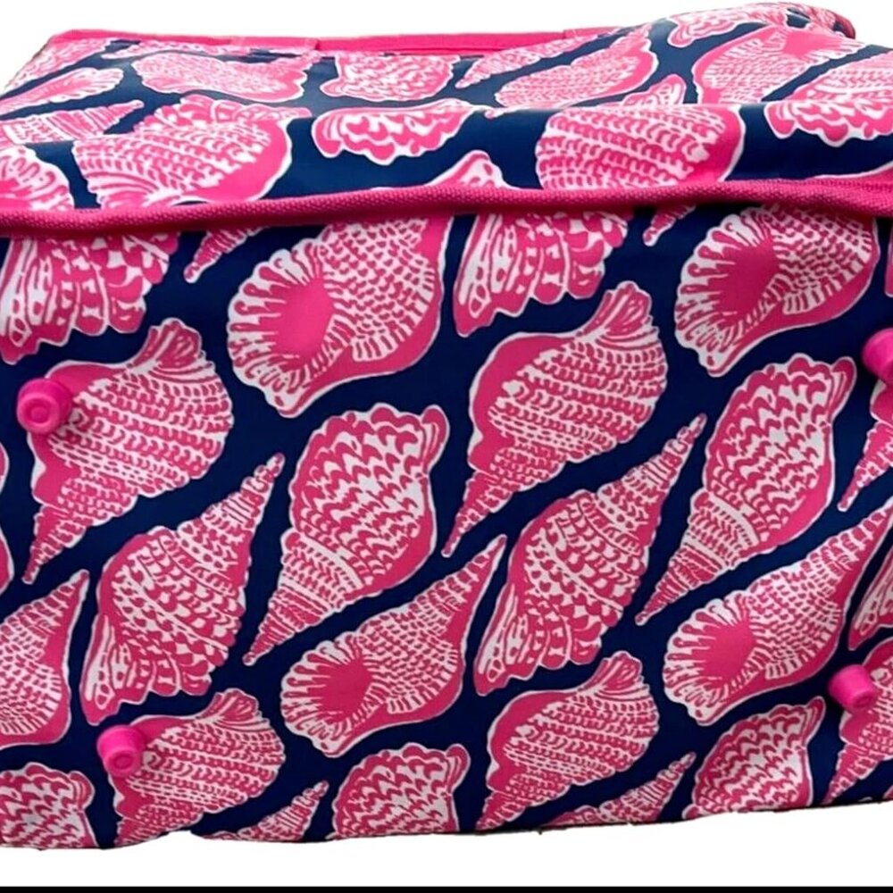 Lilly Pulitzer Beach Pink & Blue Cooler, NWT - Picture 4 of 6